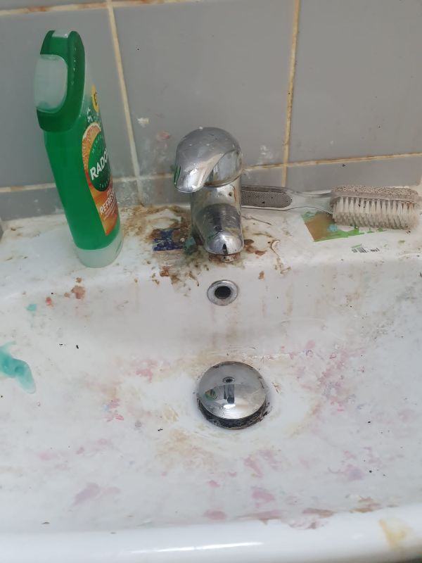 Cleaning result 2 — before